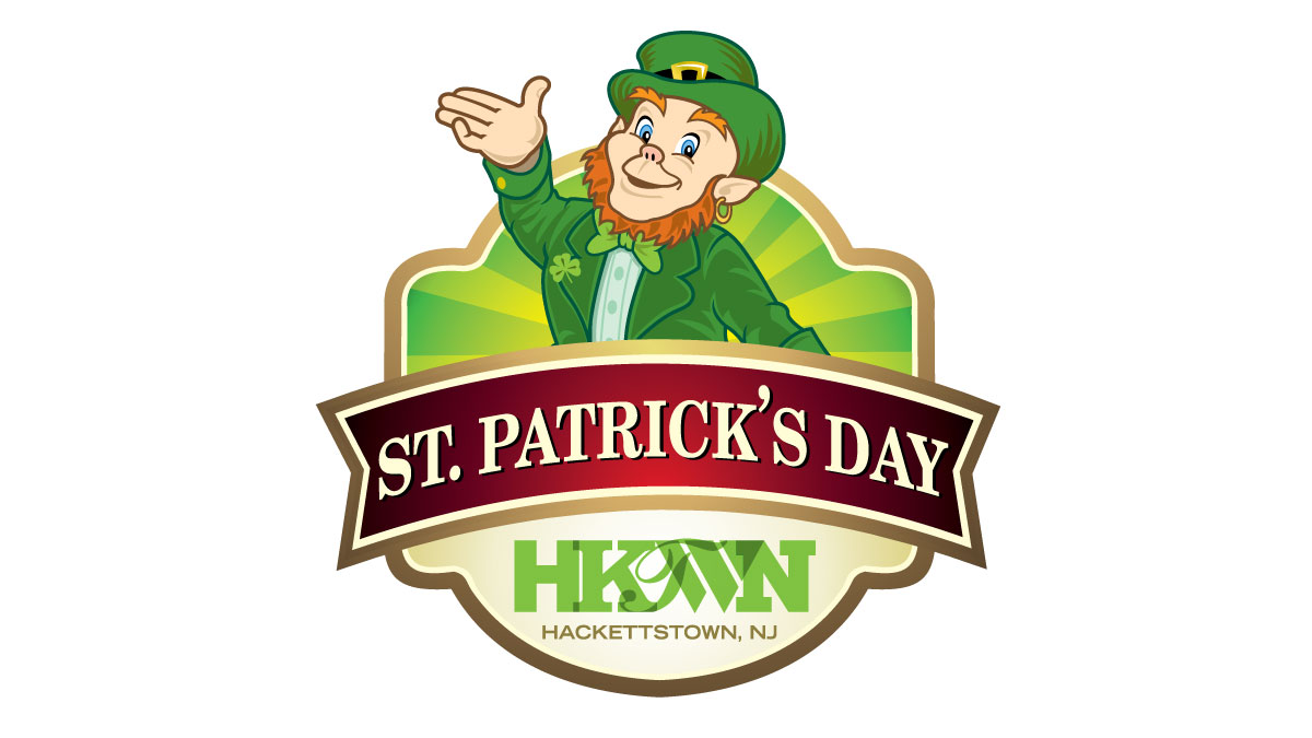 Hackettstown's St. Patrick's Day parade logo.