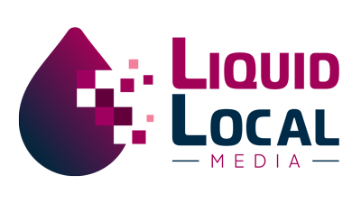 Liquid Local Media logo.